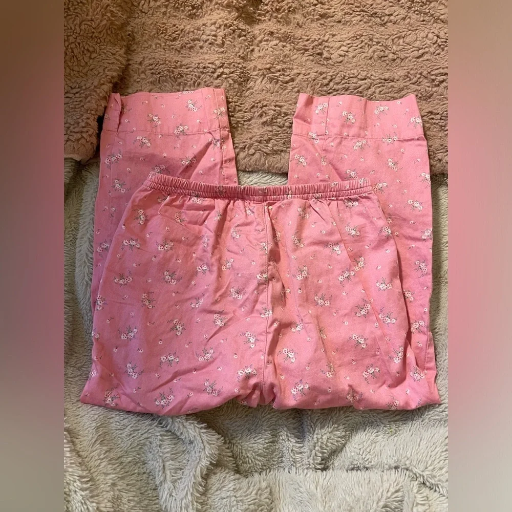 EUC Vintage Ralph Lauren Girl’s Pink Floral Pants